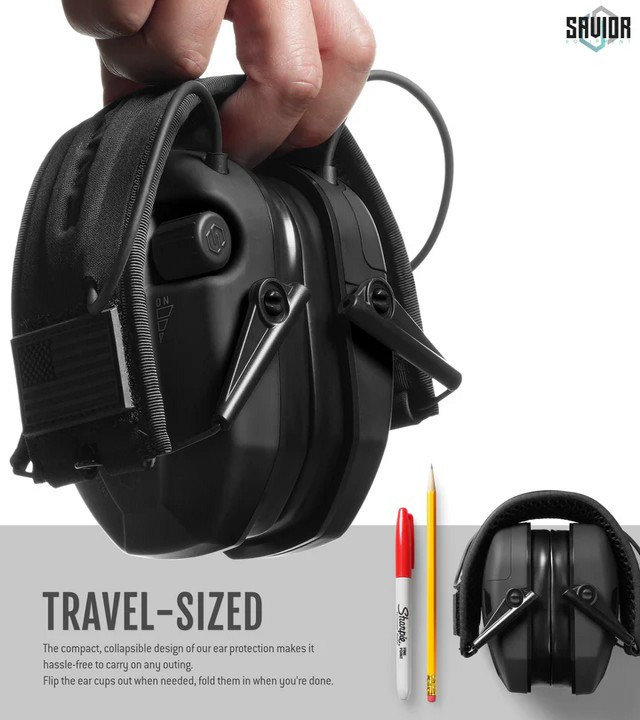 Apollo - Casque Antibruit Electroniques Noir