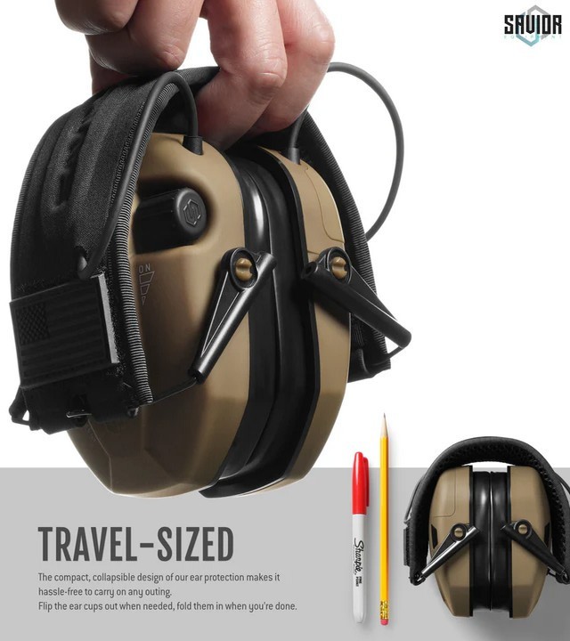 Apollo - Casque Antibruit Electroniques Tan
