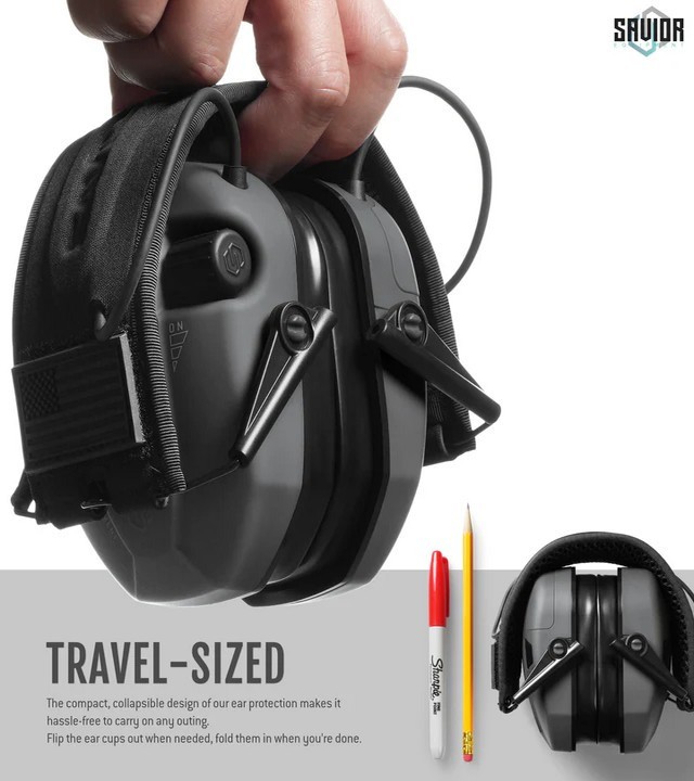 Apollo - Casque Antibruit Electroniques Gris