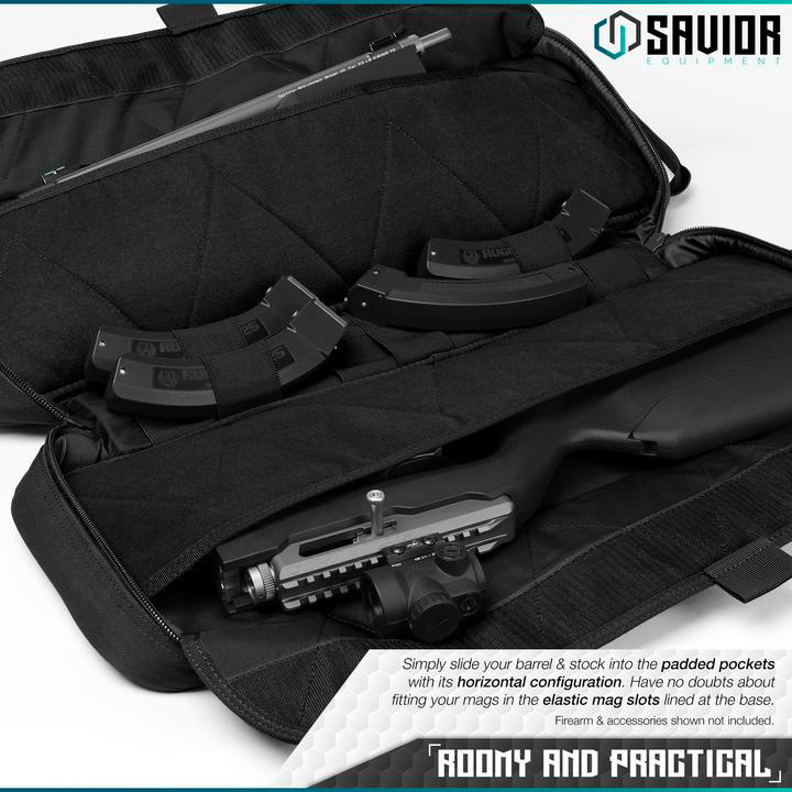 Savior Urban Takedown Rifle Case 27' Noir