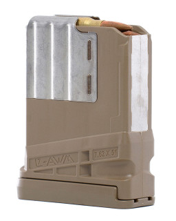 Lancer Chargeur 10 cps 308 Opaque Dark Earth pour SR-25/XCR/DPMS/SIG716
