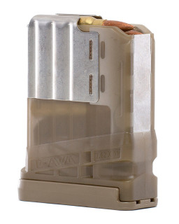 Lancer Chargeur 10 cps 308 Translucide Dark Earth pour SR-25/XCR/DPMS/SIG716