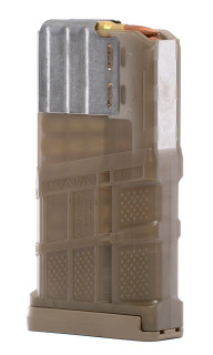 Lancer Chargeur 20 cps 308 Translucide Dark Earth pour SR-25/XCR/DPMS/SIG716