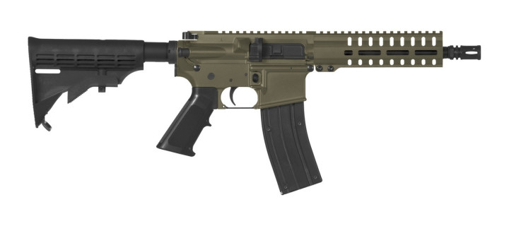 CMMG Carabine Mk4 22 LR PDW 9' OD Green