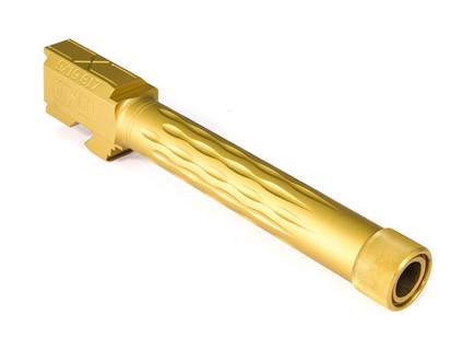 Faxon Canon G17 Gen 1-4 Fluté TiN Fileté 1/2x28