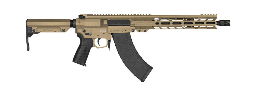 CMMG Carabine Mk47 7.62X39 Banshee 12.5' Coyote Tan