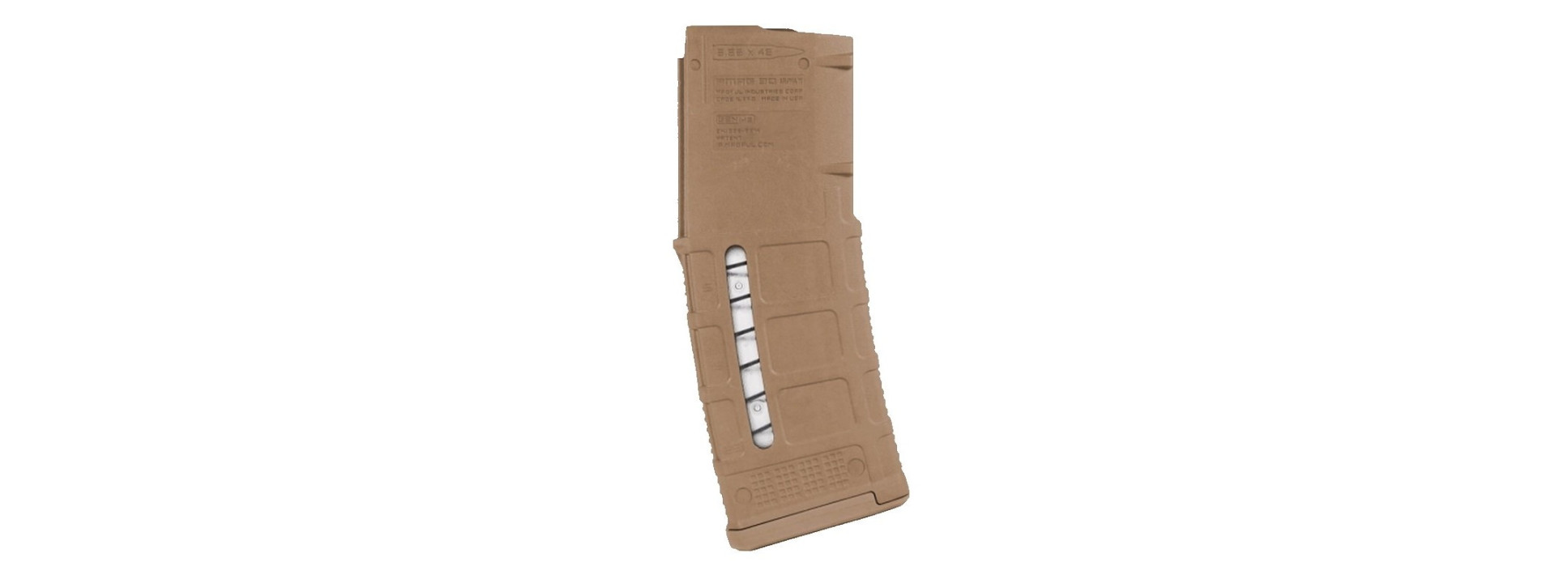 Magpul Chargeur PMAG 223 30 cps Fenêtre Coyote