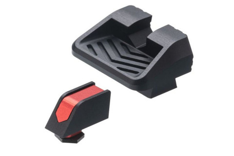 TYRANT DESIGNS GLOCK COMPATIBLE VISEES (2 PC)  - ROUGE
