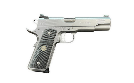 Wilson Combat Pistolet CQB Elite Stainless 1911 9x19 Plaquettes G10 Gris/Noir