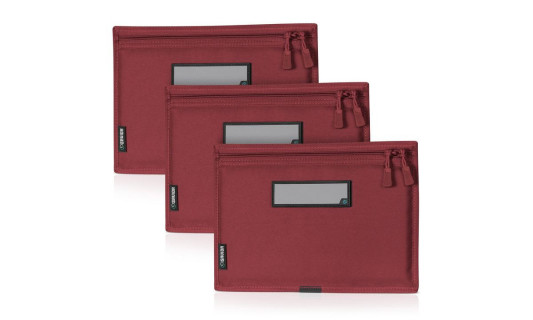 Savior Lot de 3 Sacs de Rangement, Red