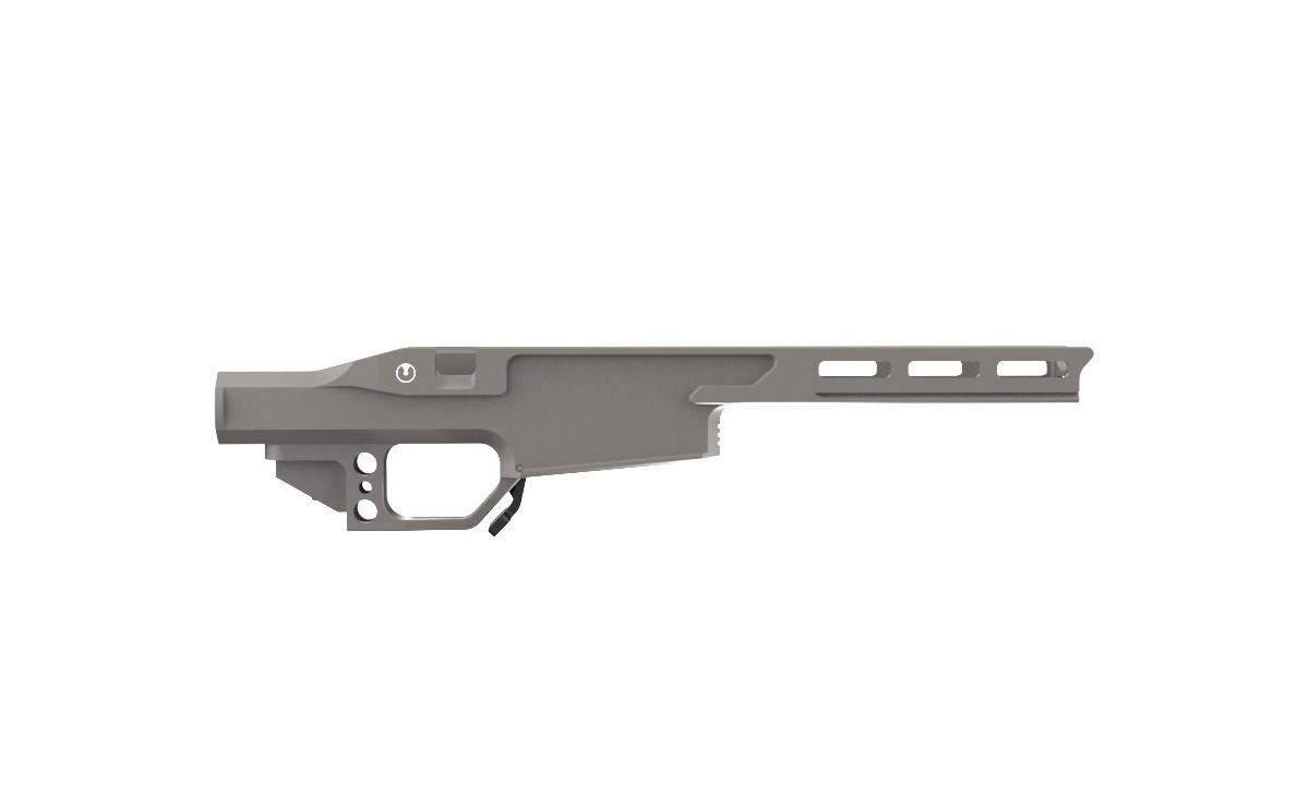 Ultradyne Chassis Remington 700 SA droitier 3 Slot Sniper Grey