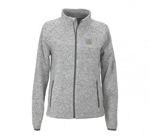 Gilet polaire zippé Glock gris